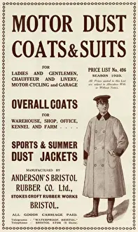 Windscreen Prints: Motoring Coat 1923