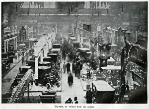 Images Dated 15th June 2018: Motoring show at Olympia 1905
