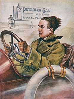 Images Dated 7th October 2015: Motoring Scene 1916