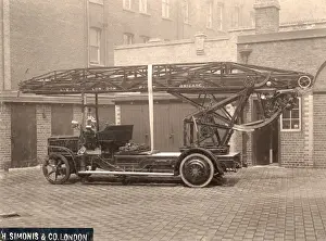 Motorised Prints: Motorised 75 foot ladder appliance