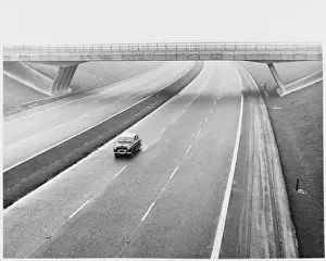 Lucky Prints: Empty Motorway 1960S
