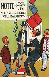 Account Gallery: Motto - for Office use - Keep your books well balanced