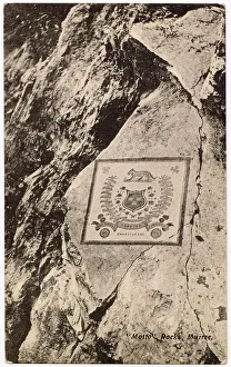 Honours Prints: Motto Rocks memorial, Murree Hills