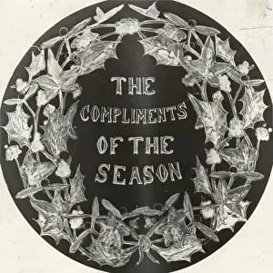 Compliments Prints: Mottos - Christmas Compliments