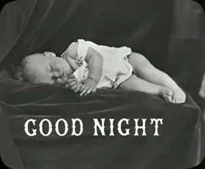 Mottos Prints: Mottos - Good night Baby