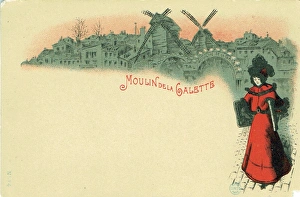 Moulin de la Galette, Montmarte, Paris Moulin de la Galette, Montmarte, Paris