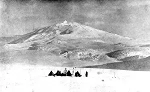Erebus Prints: Mount Erebus, Antarctica, 1903