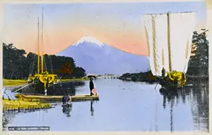 Mount Fuji, Japan - from Tagonoura (Takaido)