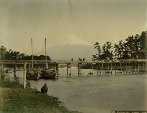 Mount Fujiyama from Tagonoura Tokaido