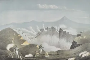 Thunder Prints: Mount Guntur, Java