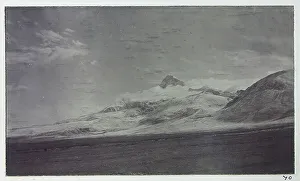Tibet Prints: Mount Jomolhari or Chomolhari, on the border between Tibet and Bhutan