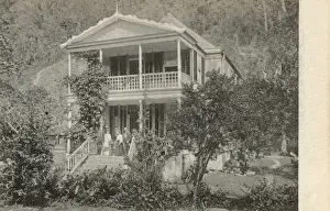 Caribbean Prints: Mount Mansfield House, Gordon Town, Jamaica, West Indies