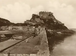 Orgueil Prints: Mount Orgueil Castle, Gorey, Jersey