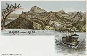 Climbs Prints: Mount Rigi - Switzerland