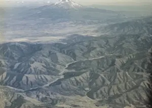 Mount Shasta from the air - California