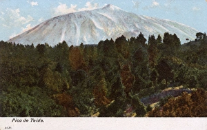 Mount Teide - a volcano on Tenerife in the Canary Islands, S Mount Teide - a volcano on Tenerife in the Canary Islands, S
