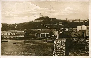 Devonport Prints: Mount Wise & Harbour, Devonport, Devon