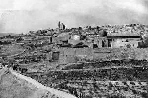 Zion Prints: Mount Zion and Temple area, Jerusalem