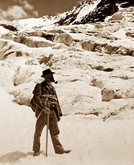 A Mountain Guide, Grindelwald, Switzerland, Victorian period