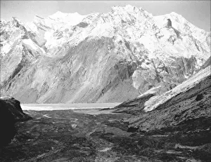 Mountain scene in Kashgar, western China
