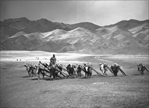 Mountain scene in Kashgar, western China