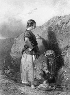 Images Dated 19th April 2018: A MOUNTAIN SPRING