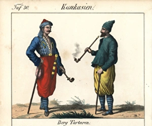 Mountain Tatars from the Caucasus mountains