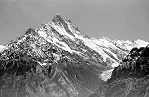 Mountain view in the Alps
