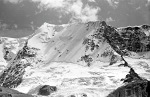 Mountain view in the Alps