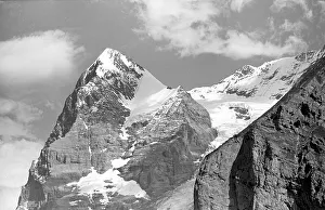 Mountain view in the Alps