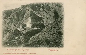 Tbilisi Prints: Mountainside Monastery, Tbilisi