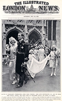 Royal Wedding Magazine Covers Gallery: Mountbatten wedding 1922