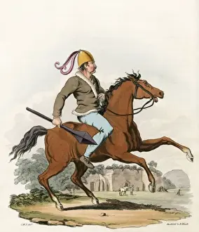 Clumsy Prints: Mounted British Warrior
