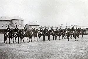 Constables Prints: Mounted police, New South Wales, Sydney HQ, Australia