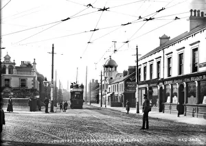 Overhead Prints: Mountpottinger Rd. and Corner, Belfast