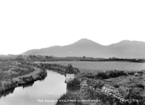 Mourne Prints: The Mourne Mts. from Slidderyford