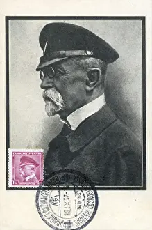 Mourning Prints: Mourning card for President T. G. Masaryk of Czechoslovakia