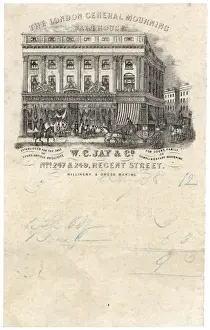 Ware House Prints: Mourning Dress Warehouse
