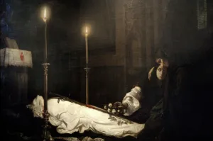 Sadness Prints: The Mourning of Laszlo Hunyadi by Viktor Madarasz