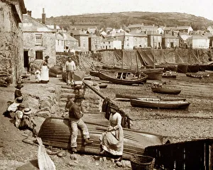 Mousehole, Cornwall, Victorian period