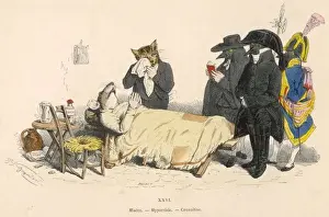 Undertakers Prints: Mouses Deathbed