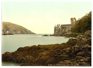 Mouth of the Dart with castle, Dartmouth, England