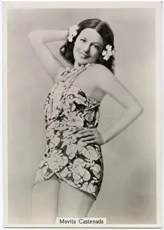 Hispanic Prints: Movita Castenada, American film actress Date: 1939