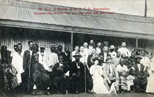 Administration Prints: Moyamba, Sierra Leone, Madam Yoko, Chiefs, Colonial Officers