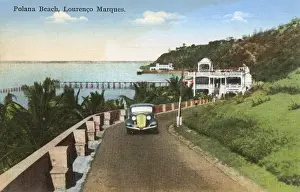 Marques Prints: Mozambique - Maputo - Polana Beach