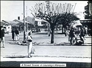 Marques Collection: Mozambique - Street Scene, Lourenco Marques - Maputo City
