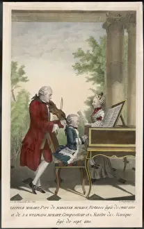 Sister Prints: Mozart (7) and Family