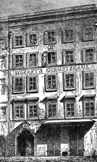 Salzburg Prints: Mozart Birthplace