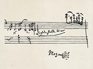 Pieces Prints: Mozart Cadenza