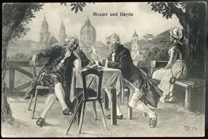 Amadeus Gallery: Mozart with Haydn